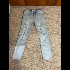 Pacsun Light Blue Ripped Jean